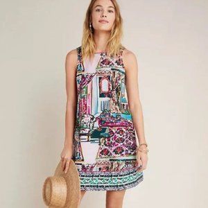Anthropologie Amelia Mini Shift Dress